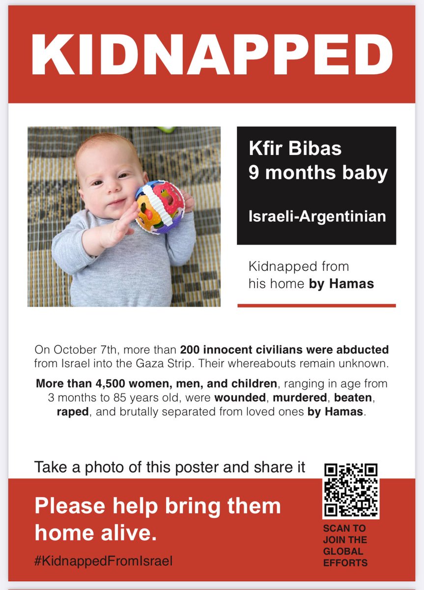 MarinaMedvin's tweet photo. Hamas decided to keep the Bibas babies. They will not release these baby hostages. https://t.co/y0D7plJ4IY