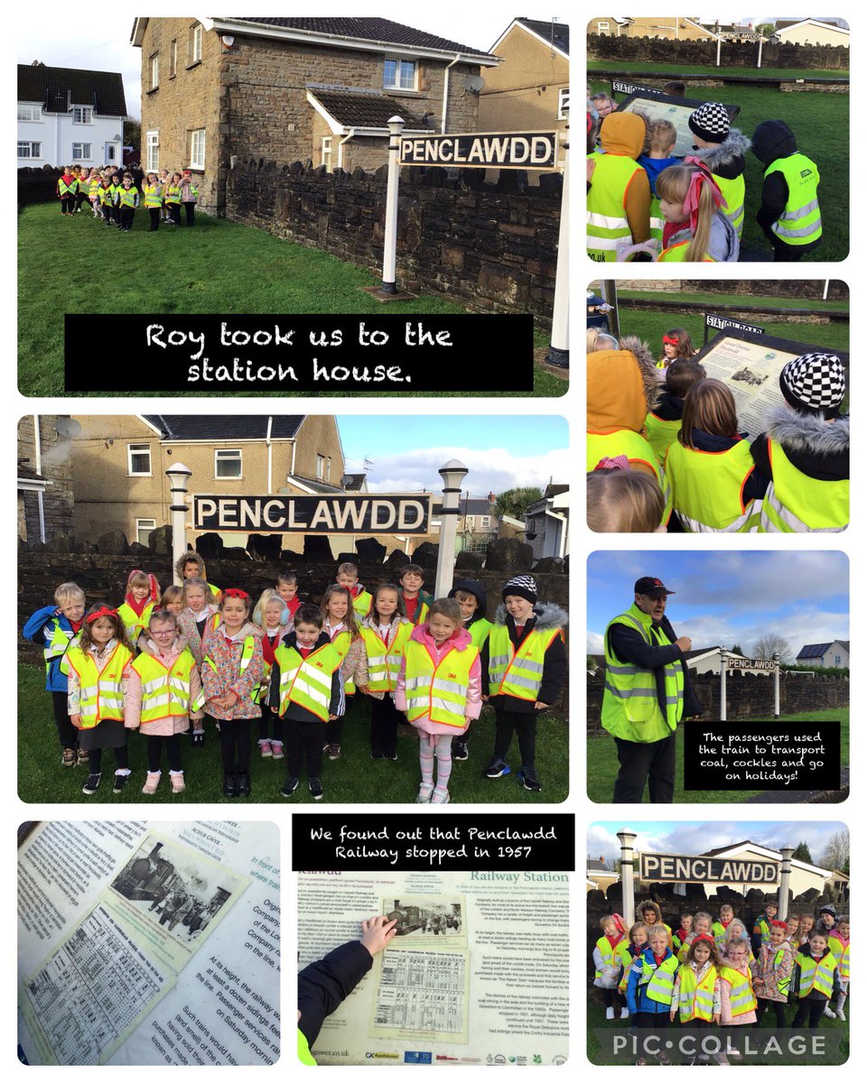 Penclawdd's tweet photo. #Pencflam We had a lovely walk around our village today and spotted where the Penclawdd Railway used to run. We used local landmarks to help us move our learning on. #PencHUM #PencACL #PencEIC https://t.co/YW3DxXHa09