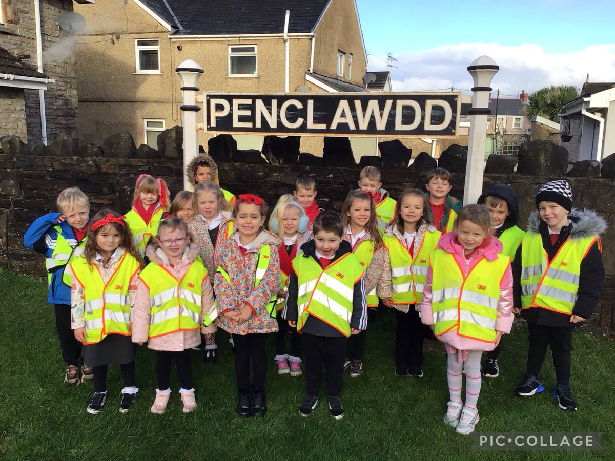 Penclawdd's tweet photo. #Pencflam We had a lovely walk around our village today and spotted where the Penclawdd Railway used to run. We used local landmarks to help us move our learning on. #PencHUM #PencACL #PencEIC https://t.co/YW3DxXHa09