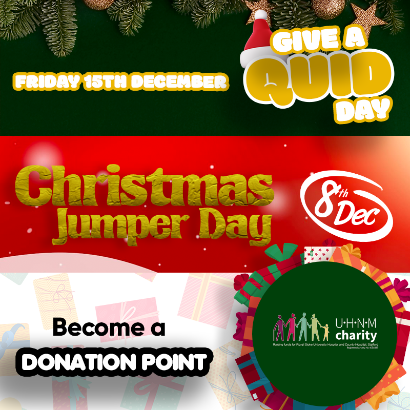 UHNMCharity's tweet photo. 🎅 Don't forget you can sign up as an individual, school, community group or business today and join us in fundraising for UHNM.

Sign up and fundraise and you will receive a #BeEPIC certificate and badge.

Sign up here 👉 https://t.co/39kfqwxdtk https://t.co/PHTWolNfin