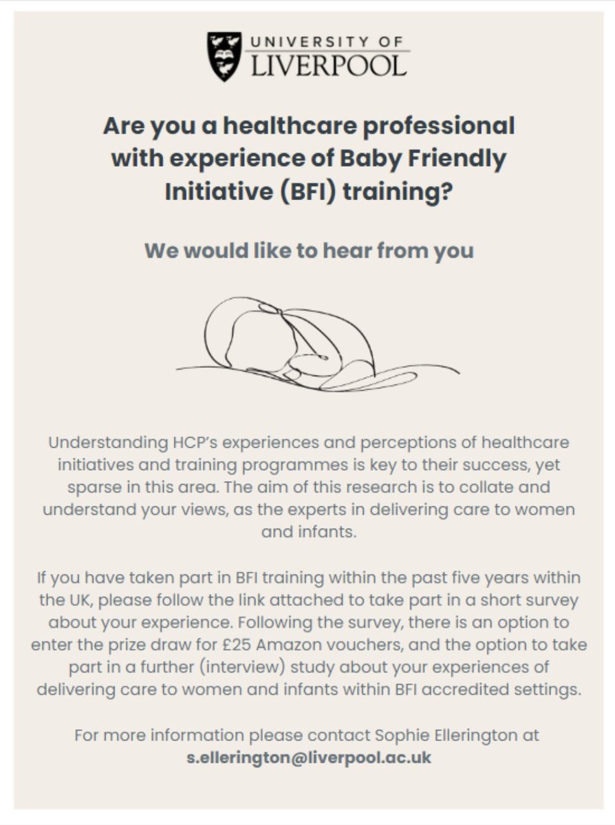 Please continue to share my latest study! Participant's responses are completely confidential and fully anonymised to prevent any identification. Understanding your experiences is so important! Follow this link to take part livpsych.eu.qualtrics.com/jfe/form/SV_eM…