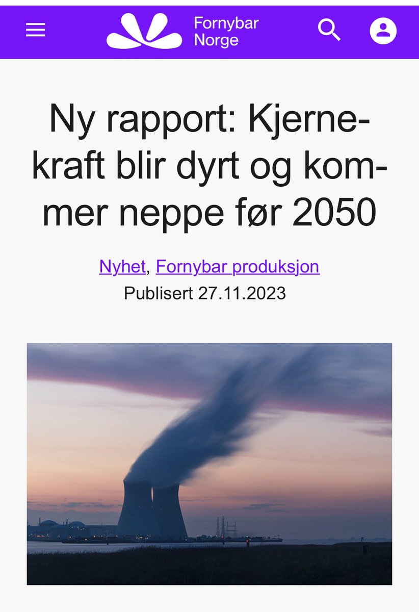 Klimavenner for Kjernekraft tweet media