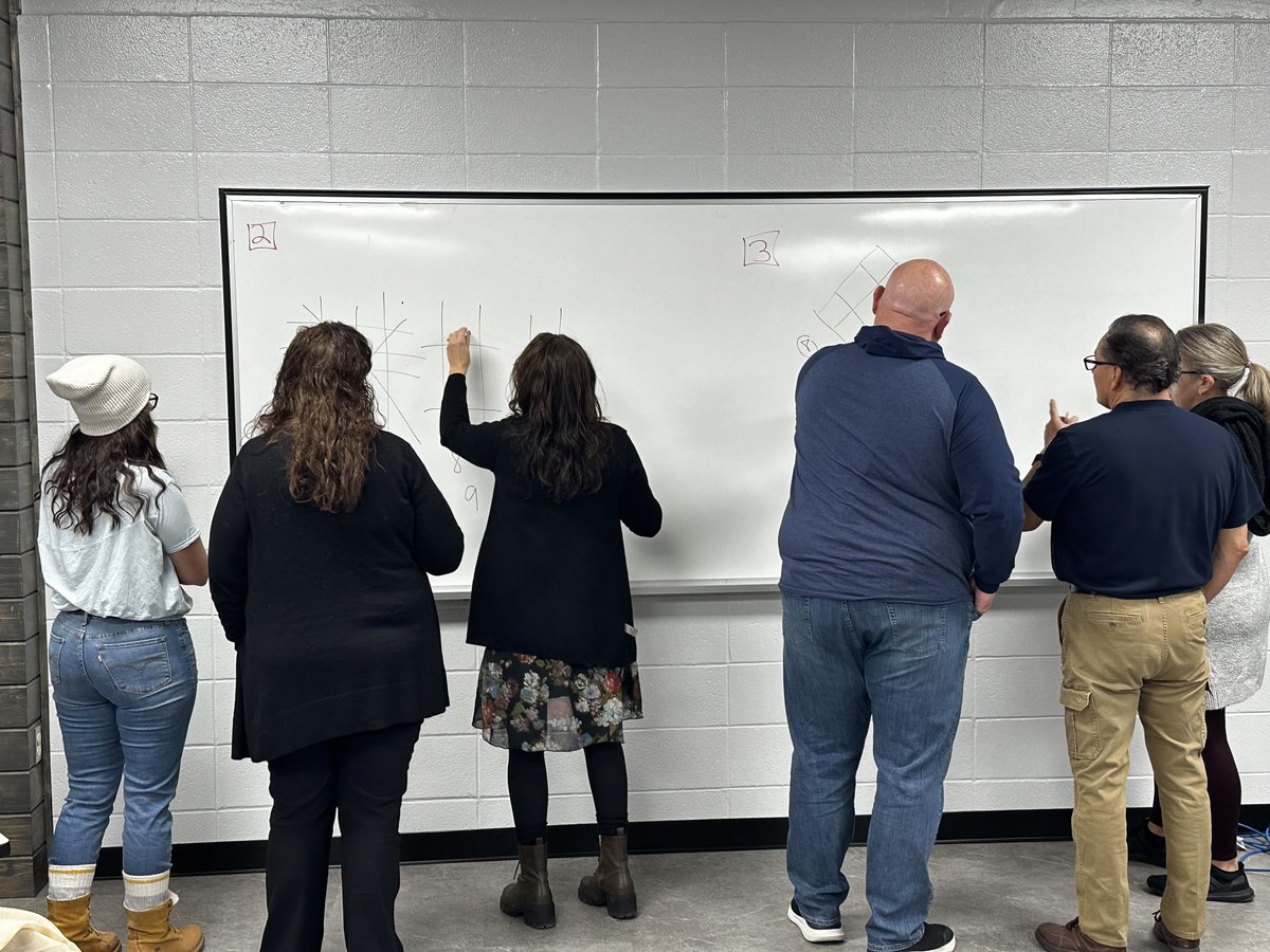 Lnetworkes's tweet photo. This morningโs Building Thinking Classrooms Intro session with @webbkyle is off to a great start. ๐#arpdc https://t.co/DsOcUTeUGP