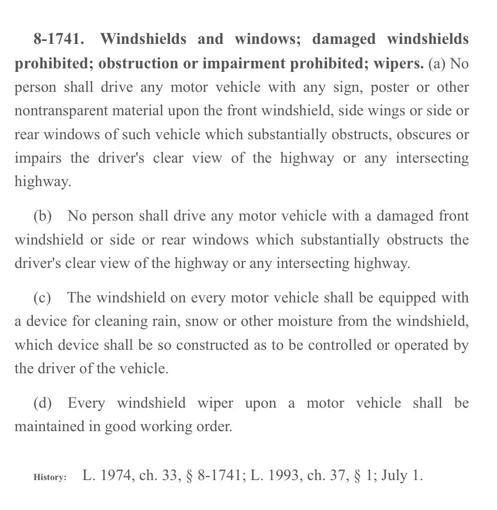On these frosty mornings, and during inclement weather, be sure to clear ALL windows before leaving the driveway. If your windows frost or fog up while driving, stop at a safe location to clear them. It is unsafe and illegal to drive with windows obstructed.