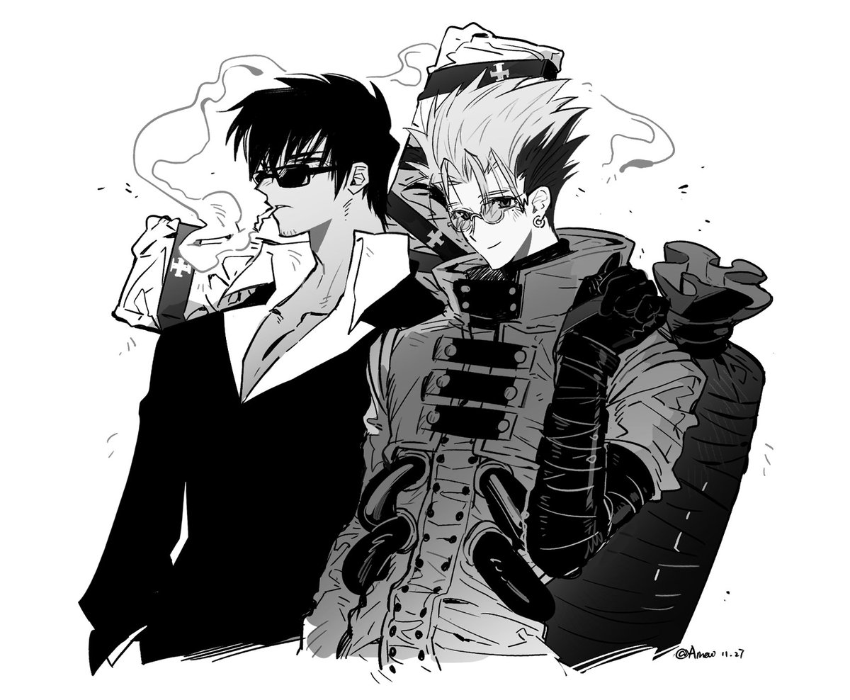 AMAOdd221's tweet photo. #trigun 盟友组 https://t.co/Ov44jqNspr