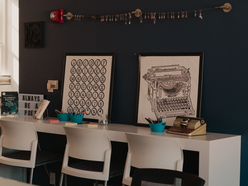 christopherwink's tweet photo. A Space for Writers to Write!

After a summer test, @Ericsmithrocks and I are welcoming others to join CoAuthor, a community of  journalists, authors and other writers starting within the @Technical_ly  newsroom in Old City Philadelphia

Details here https://t.co/rHST6TiuuE https://t.co/6DIKvH0j75