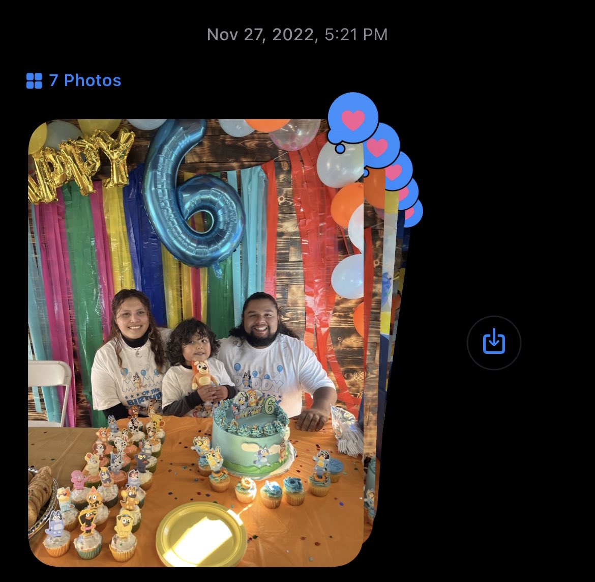 _erinicole17's tweet photo. Happy heavenly birthday to the one who loved me the most. I hope you loved your party baby, we miss you so much down here.🥺🖤 #Forever6 https://t.co/Zua0eAxYLi
