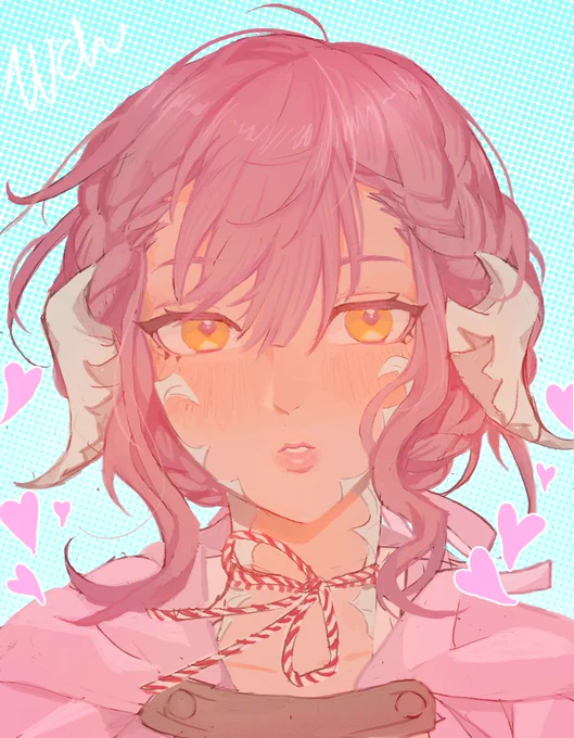 while my exact hair didnt win I'm very glad to see many braid buns...she will be real 