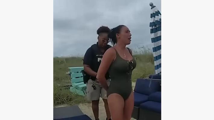 Woman Arrested After She's Caught Pleasuring Herself With Sex Toy On Georgia Beach: "I'm Sorry, I Was Stressed Out" (Video) https://t.co/dquqOtLvAD Woman Arrested After She's Caught Pleasuring Herself With Sex Toy On Georgia Beach: "I'm Sorry, I Was Stressed Out" (Video) https://t.co/dquqOtLvAD