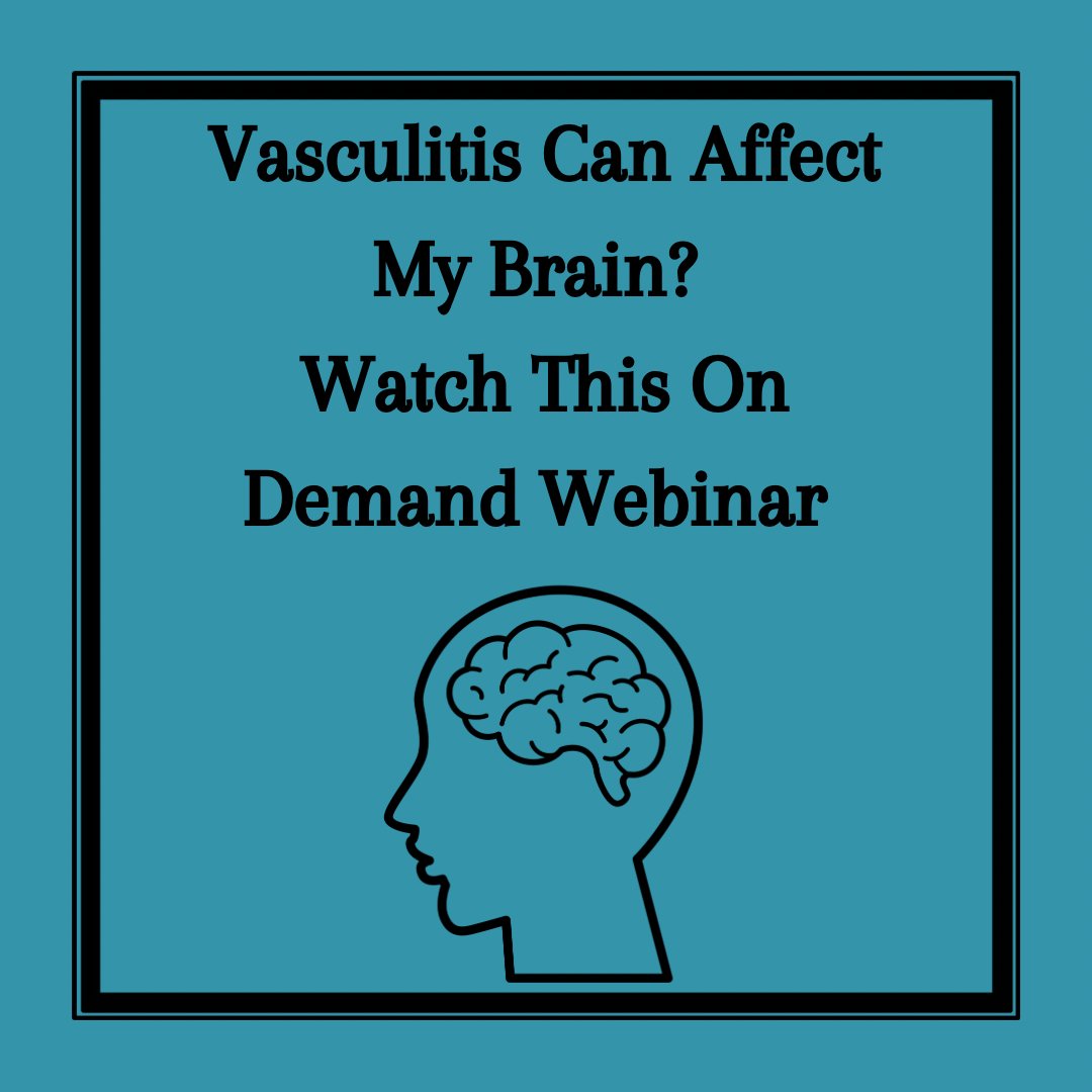 Can Vasculitis impact your brain? This on-demand presentation and Q&A sheds light on this: vasculitisfoundation.org/mcm_webinar/th…