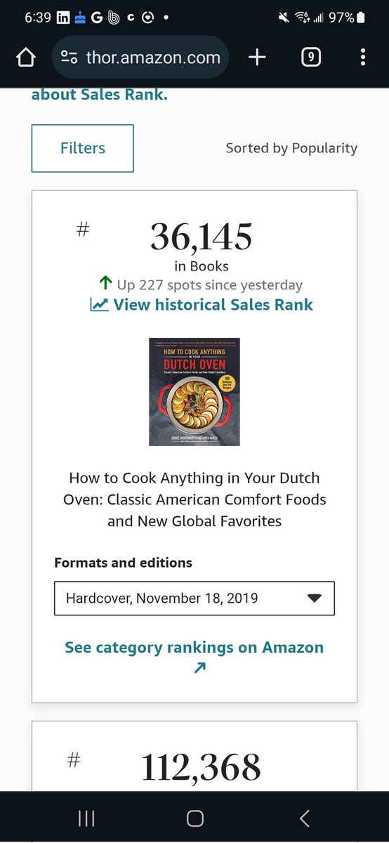 This is the little book that could. After #thanksgiving and still under 100k @amazon! Now, if only there's a brave publisher that will take the risk of Spanish cuisine with my flair! #OffTheTapaMyHead is still up for grabs!