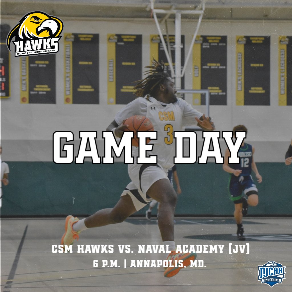 CSMHawksATH's tweet photo. #CSMHawksMBB Game Day!
π Naval Academy (JV)
π 6 p.m.
π Annapolis, Md. https://t.co/vddiIvnQXB