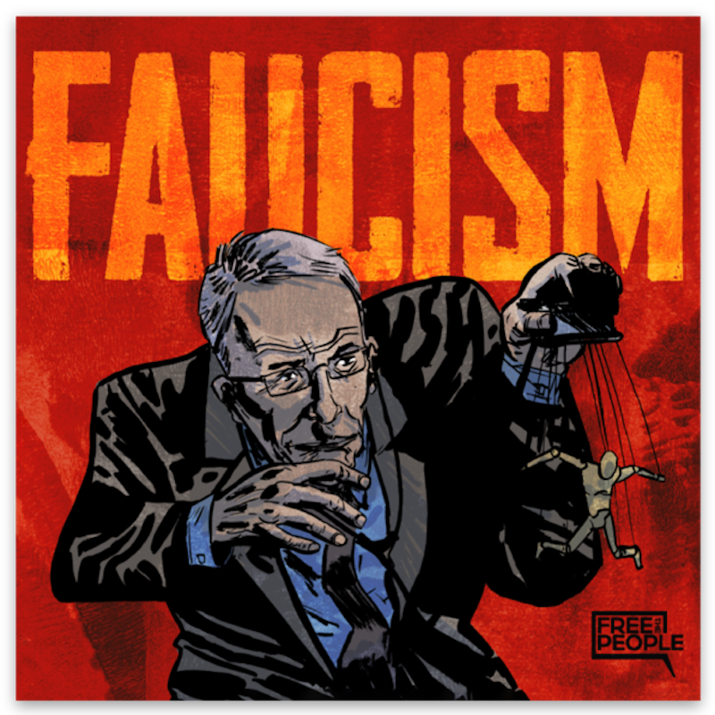 clintolsen's tweet photo. This artwork by @freethepeople is awesome! #fauci #faucism
https://t.co/seq73rHvIl https://t.co/QhGpaRJwoL