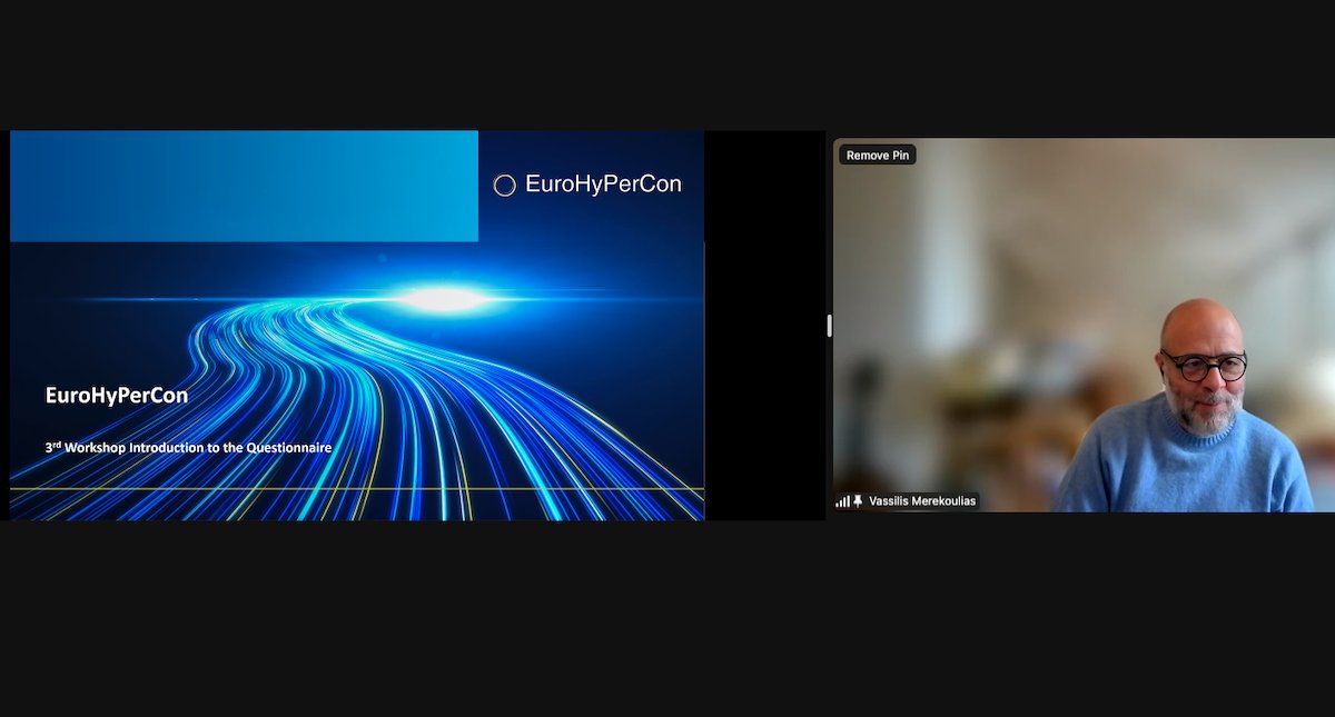 EuroHyPerCon's tweet photo. A broad &amp; vibrant discussion earlier today at the 3rd #EuroHyPerCon workshop, aimed at gathering feedback from #research #network providers @GEANTnews #NRENs on 
#hyperconnectivity for European #HPC #supercomputers
@InnovActsLtd @HLRS_HPC #Enomix
More👉 https://t.co/hEJPMZ0mhg https://t.co/Qb620icz0I