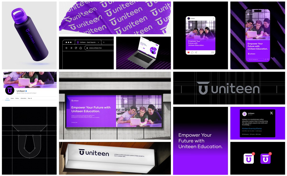 FahimVisual's tweet photo. Uniteen Branding
Uniteen is a revolutionary online education system that is transforming the way people acquire new skills and knowledge.

Full project on Behance - https://t.co/hNya1VNrRc

Contact at - fahim@designxpart.com
More about us on - https://t.co/NrgeW5rfL4

#branding https://t.co/ONd7eXY5aP