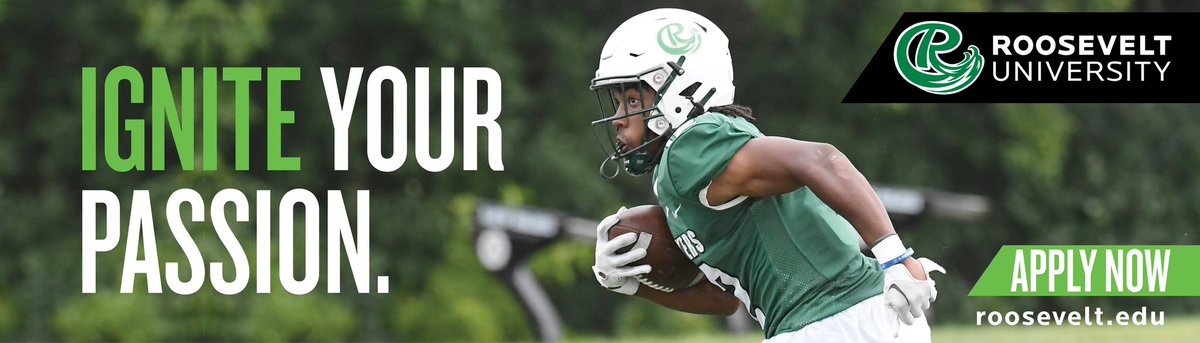 Roosevelt University Football tweet media