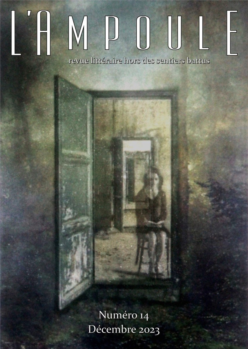 L’Ampoule n° 14 paraîtra le 20 décembre prochain.
Sur 88 pages format A4, la revue réunit 17 nouvelles et 22 propositions graphiques, avec en couverture une œuvre inédite d’Olivia HB.
Précommande sur notre site : editionsdelabatjour.com/2023/11/l-ampo…