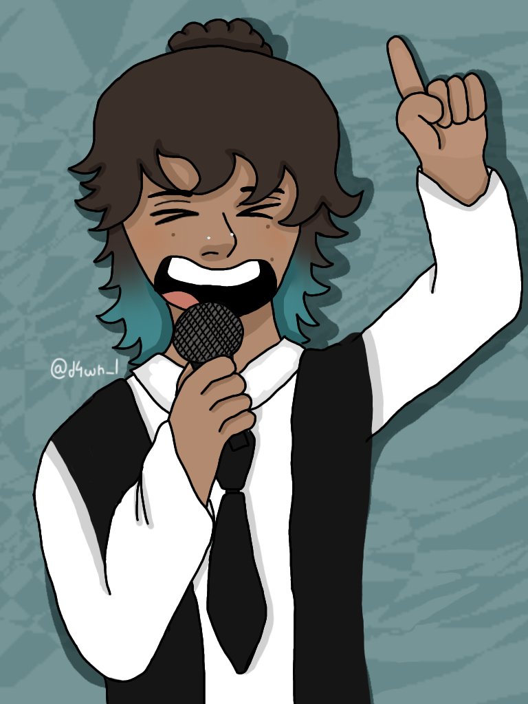 d4wn_l's tweet photo. Fiz esse desenho a um tempinho, mas só lembrei de postar agr 

Ailêzinho cantando 🫶 #speculumrpg

@prazerlou https://t.co/lgQbqVcH2T