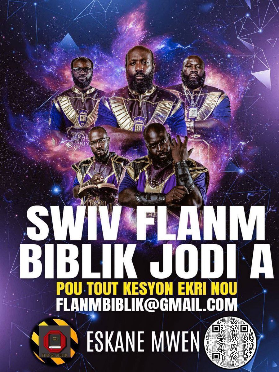 iuic_haiti's tweet photo. Vizite Sit Nou Nan💻👨🏾💻🖥️
🔴 https://t.co/fLP8ugZYJi
……………………………………….
Swiv nou sou flanm biblik💨 de Dimanch a Jedi 9pm-12am(Mèkredi 10pm-12am), Vandredi 3pm-6pm sou aplikasyon clubhouse nan tout telefòn!🔥
#Clubhouse #IUICHaiti🇭🇹 #IUIC #IUICTV #Flanm #Nouvèl https://t.co/McfE66ta5Z