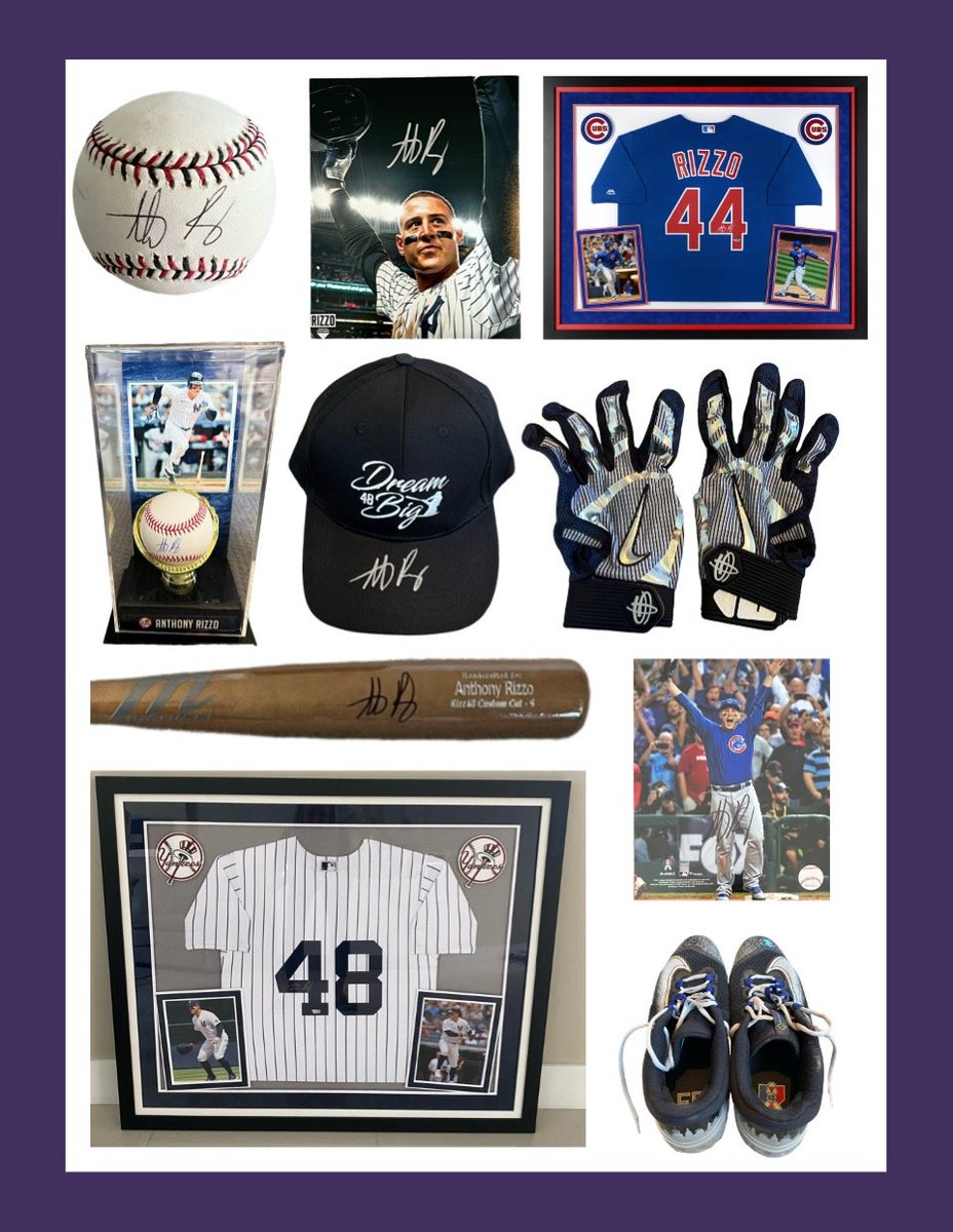 If you can't join us Sunday, you can still join in on the fun with our VIRTUAL RAFFLE. Great memorabilia. Items will be shipped to winners! Purchase your tickets here: arizzofoundation.org/walkraffle