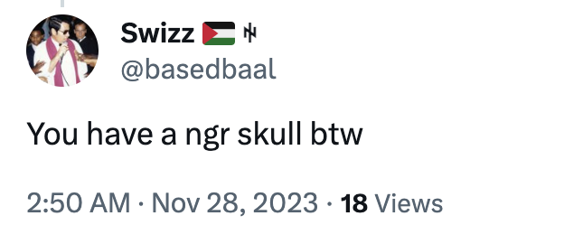 Least racist Hamas supporter