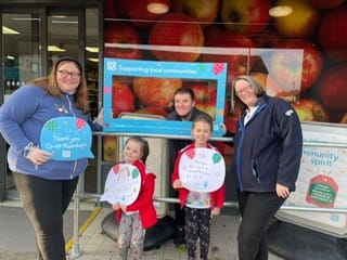Celebration Day Pt2. More fantastic photos of our local cause for the past year Dreghorn 1st Rainbows who came along on the day to celebrate their fundraising year with the Co-op &amp; share their thank you's with local members &amp; the in store staff who have helped fundraise!