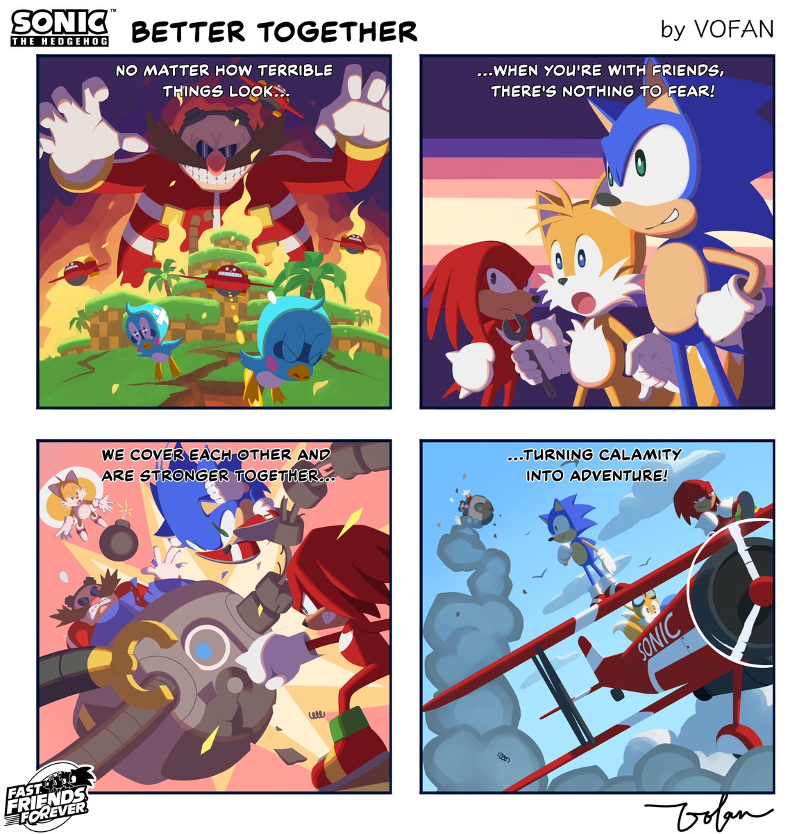 @VOFAN_TW's comic reminds us that no matter how large or small problems ...