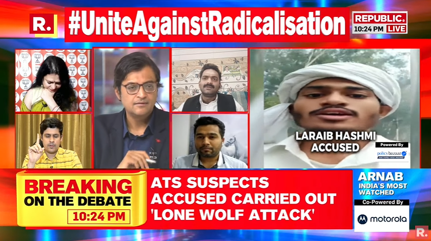 republic's tweet photo. #UniteAgainstRadicalisation | The boy is from Prayagraj and he is mentally unstable: @mfarhan_saheb, Spokesperson AIMIM
Tune in and fire in your views- https://t.co/8AmPnYgA7R
#Prayagraj #UttarPradesh #Radicalisation #Pakistan #Kanhaiyalal #RepublicTV #Arnab #ArnabGoswami https://t.co/kxQz8Ohj6X