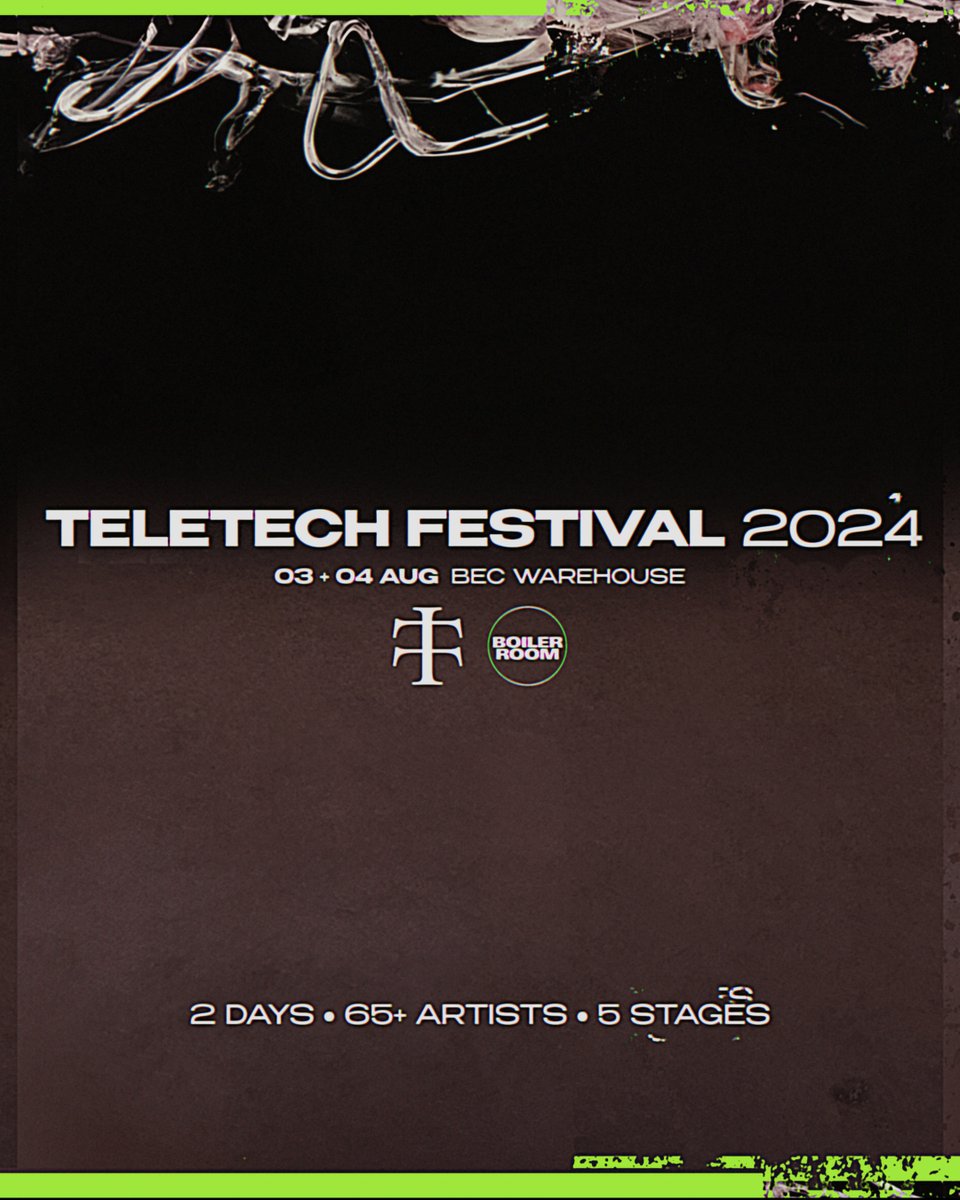TELETECH FESTIVAL 2024 — THE HARDCORE WEEKENDER Teletech Festival will now take place over 2 days. This is our biggest lineup to date with 60+ artists over 5 stages. Tickets on sale Friday 9am. Sign up via the link in our bio.