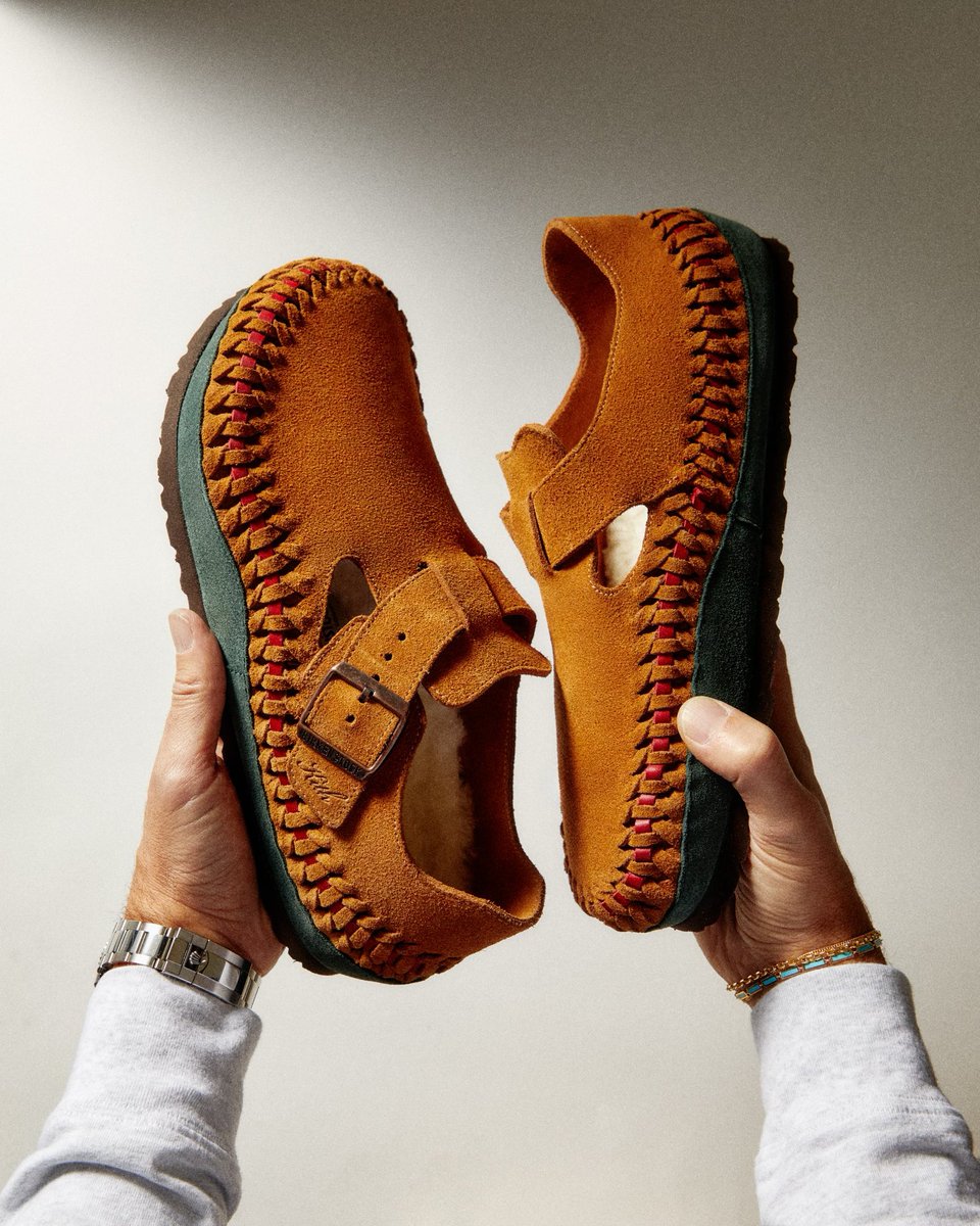 RonnieFieg's tweet photo. Kith for Birkenstock - Braided London. https://t.co/bjCvSBAvwF