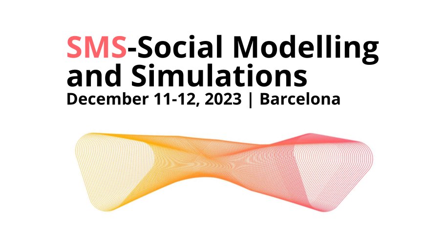 Oh! Oh! Oh! SMS Barcelona is coming! Everything you've ever wanted to know about social modelling will be discussed in this workshop organized by @H3URISTICA with the collaboration of @UB_ICS. Online now, in person within 2 weeks @FisicaUB. #SMSBCN23