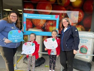 Celebration Day Pt3. Even more photos of our wonderful celebration day <a href="/coopuk/">Co-op</a> Caldon Rd where we celebrated the achievement of the Rainbow's past year working with the Co-op to funraise much needed funds used to run activities &amp; fun days out #ItsWhatWeDo 🥳🤩🎈