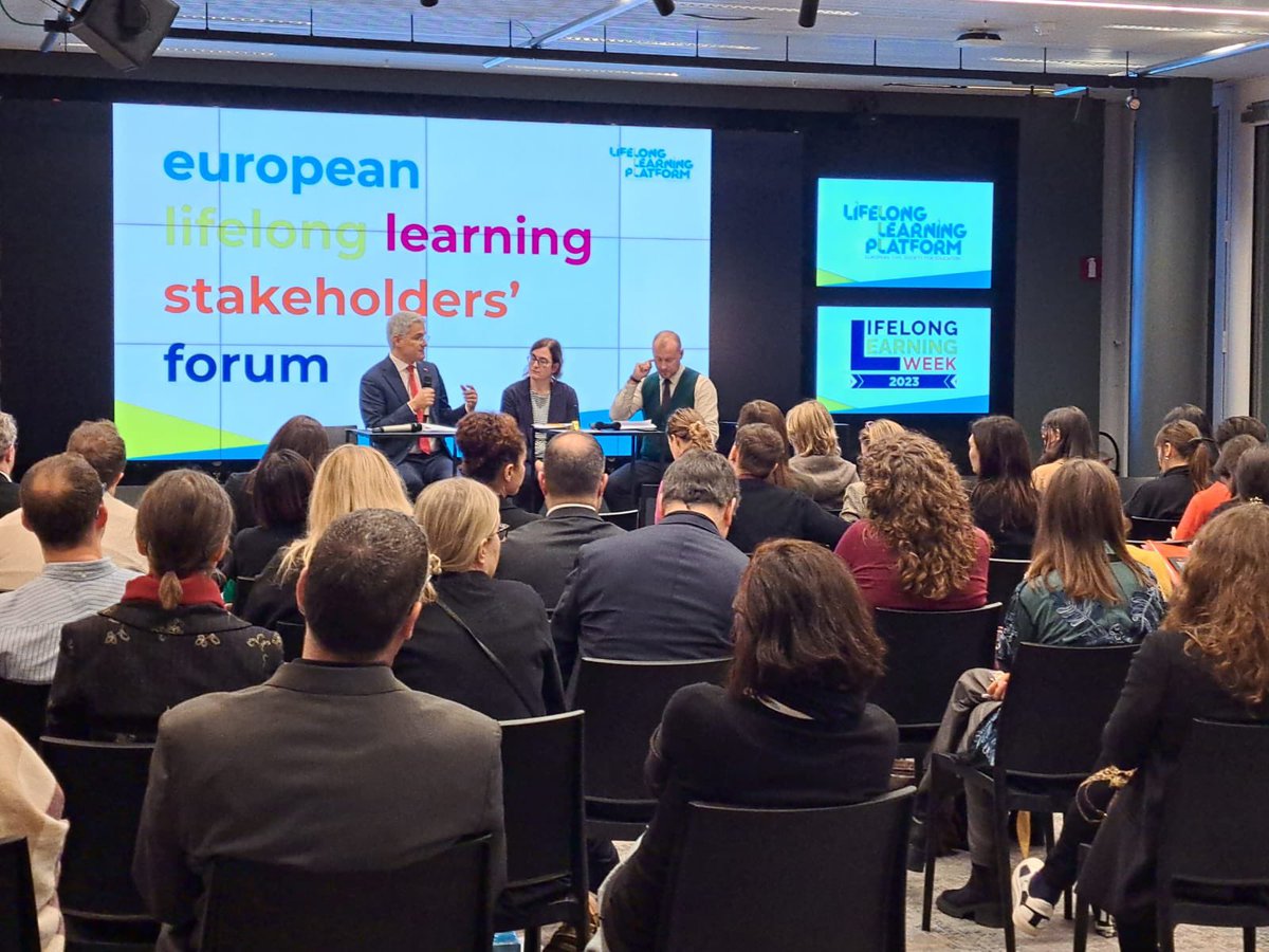 earlallEU's tweet photo. We are glad to contribute to the 13th edition of the #LLLWeek hosted by MEP @dragos_pislaru, chair of the @EPSocialAffairs of the European Parliament.
This #LLLWeek, we will be hosting two events on #RegALENetwork and #Neets4Neets!
🥳@lllplatform https://t.co/QriuNokv9t