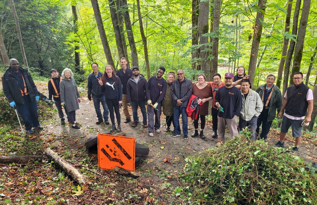 CityofDeltaBC's tweet photo. A special shoutout goes to all the corporate teams who dedicated their time to removing invasive species in #DeltaBC's parks and natural areas this year.
🌳#PureSunfarms
🌳#DeloitteCanada
🌳#Survitecgroup
🌳#AmazonYVR 2 FC - Annacis Island
🌳#AmazonYVR 4 FC - Tsawwassen https://t.co/y1kvojedYH