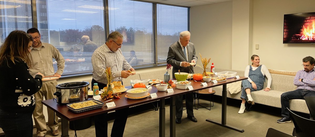 BlackTwigPR's tweet photo. Last week, we had our annual Thanksgiving potluck! We are so grateful for this team and all of our clients! 🦃🍂 https://t.co/OUYJAKgQ3I