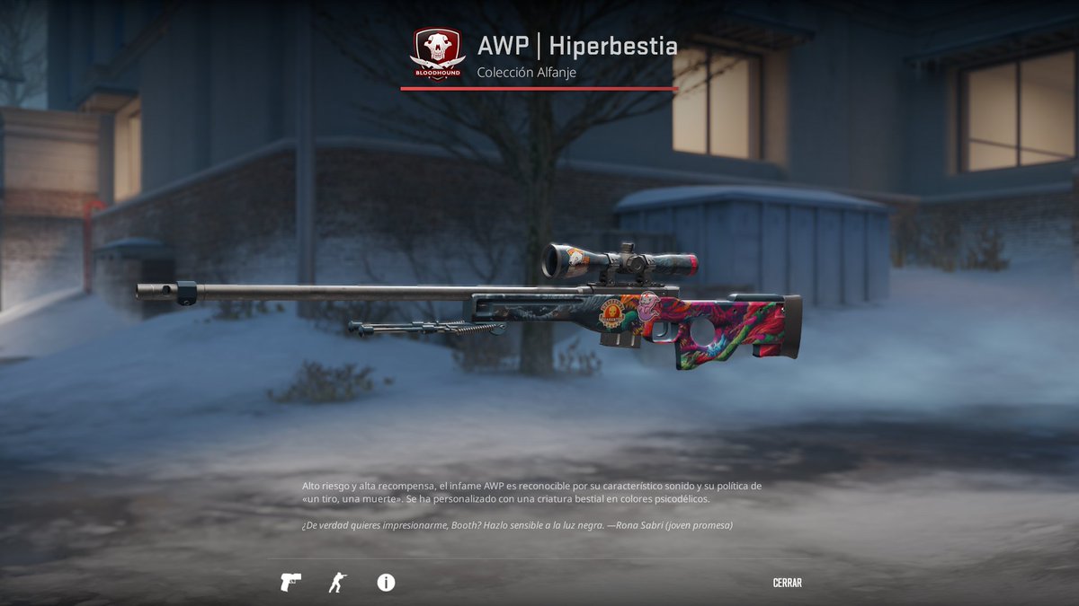 el_rastuli's tweet photo. 🎁 SORTEO - AWP | Hiperbestia FT 🎁

🔸 RT + Follow @el_rastuli 
🔸 Like + Comentario https://t.co/IjG9BLQev6

⏳ Ganador en el primer comentario dentro de algunos días #CSGO #CSGOGiveaway #Giveaways https://t.co/yUyxMdeJJI