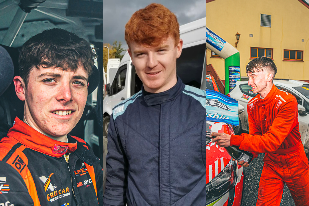 The finalists for Motorsport Ireland’s Billy Coleman Young Rally Driver of the Year Award have been announced. Jack Brennan (19, Co. Kilkenny), Keelan Grogan (22, Co. Leitrim), and Craig Rahill (19, Co. Cavan). motorsportireland.com/Public/MI_News…