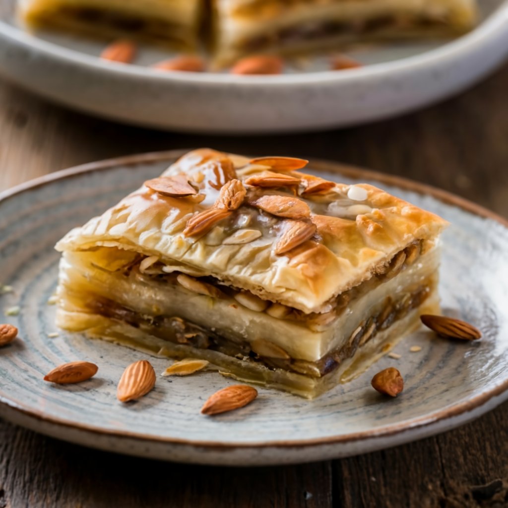 24ShoppingUK's tweet image. "Our Almond Baklava is a sweet fusion of nutty delight – a treat for the senses. 🥮🌰"
#AlmondBaklava #MiddleEasternSweets #Dessert
#بقلاوة_باللوز #حلويات_شرقية #تحلية
24shopping.shop