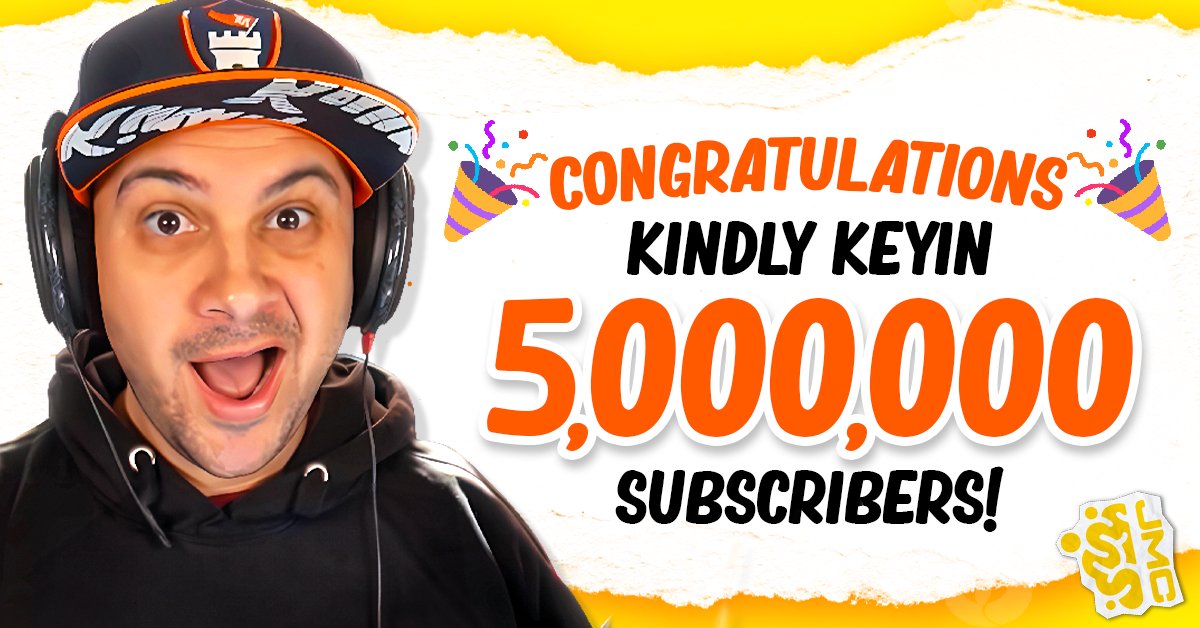 Congrats on 5M <a href="/kindlykeyin/">Keyin</a> 📈

Almost 3 years working together

One of the most consistent creators I know!