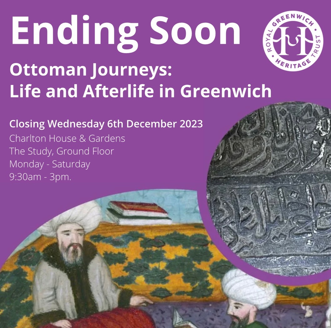 ⏳📣 Only one week left to see our Ottoman Journeys exhibition 👇 👀 Keep a look out for news, updates and the odd sneaky peek of our next exhibition opening February 2024…