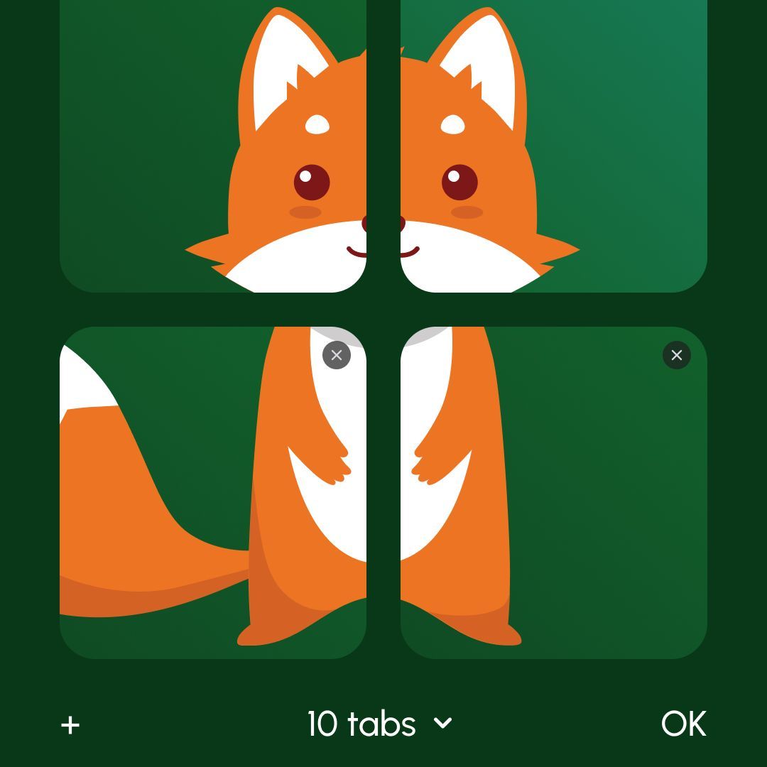 CleanfoxApp's tweet photo. My phone is begging for mercy, but I just can't bring myself to close these adorable tabs. 🦊
#cleanfox #hoarder #ffwp #cute https://t.co/RL9t126dVY