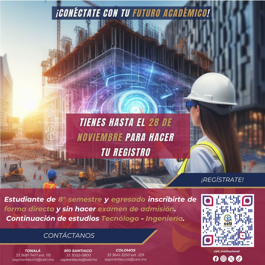 Centro de Enseñanza Técnica Industrial (CETI) (@ceti_inst) on Twitter photo 