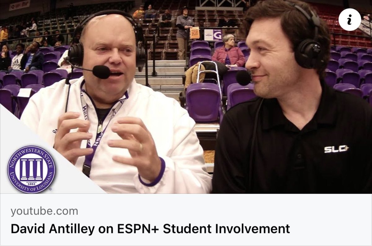 David Antilley provides our students with hands-on learning opportunities throughout their time in our program! Learn more about the integral role student involvement plays in our ESPN+ broadcasts in this interview 🤘

#TeamNewMedia #ForkEmDemons

🔗 youtu.be/IehGb_pojp4?si…