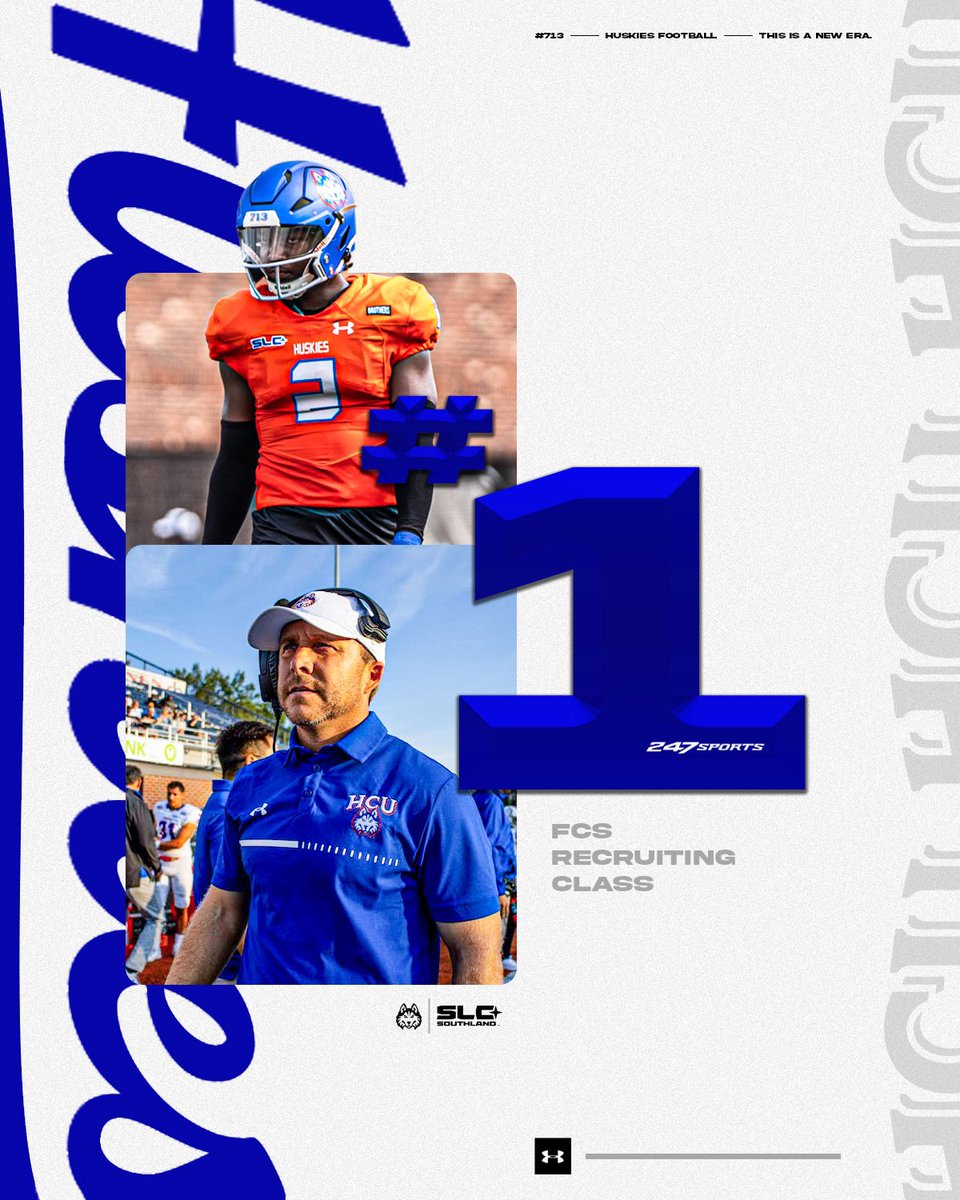 BOOM!! And just like that the Huskies now have the #1 ranked recruiting class in FCS. #DawgsUp | #GoHuskies