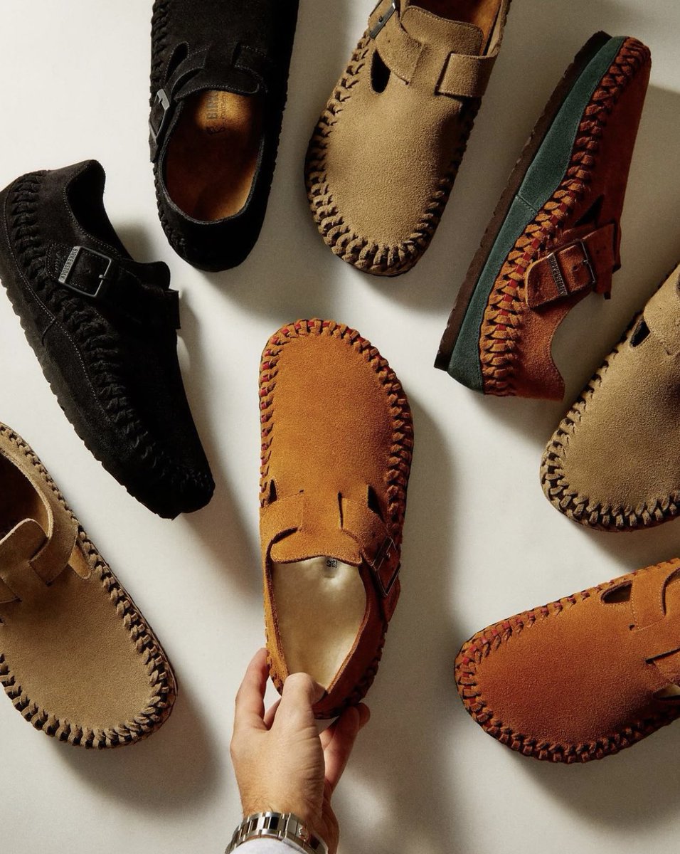 StreetFashion01's tweet photo. KITH for Birkenstock!🖤 https://t.co/GR01C4d1ZV