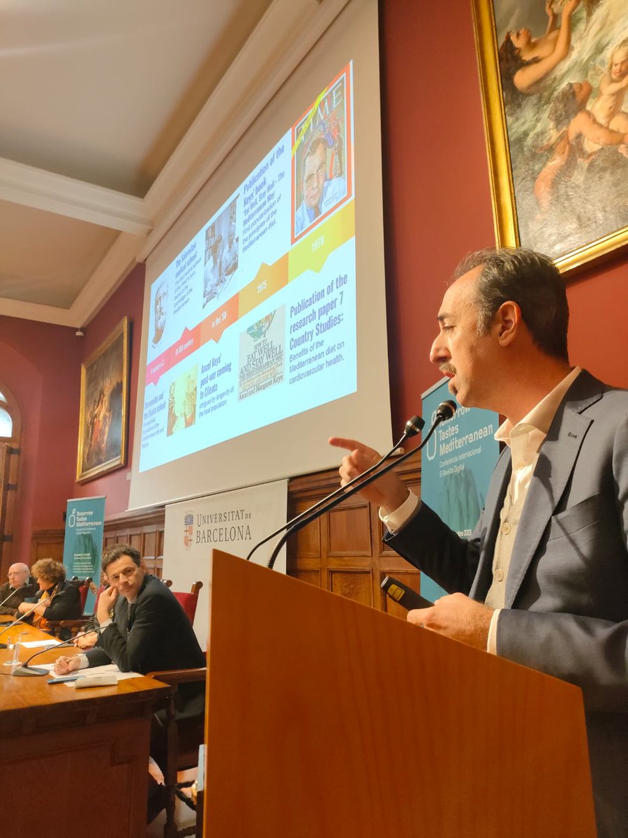 #TTM2023 - ¡1º dia completado!

En el día de hoy, los ponentes han compartido los últimos estudios sobre los beneficios para la #salud de la dieta mediterránea 💫 , las ventajas del proceso de #fermentación en la cocina 🍴o la herencia #cultural de la cocina en el Mediterráneo 📍