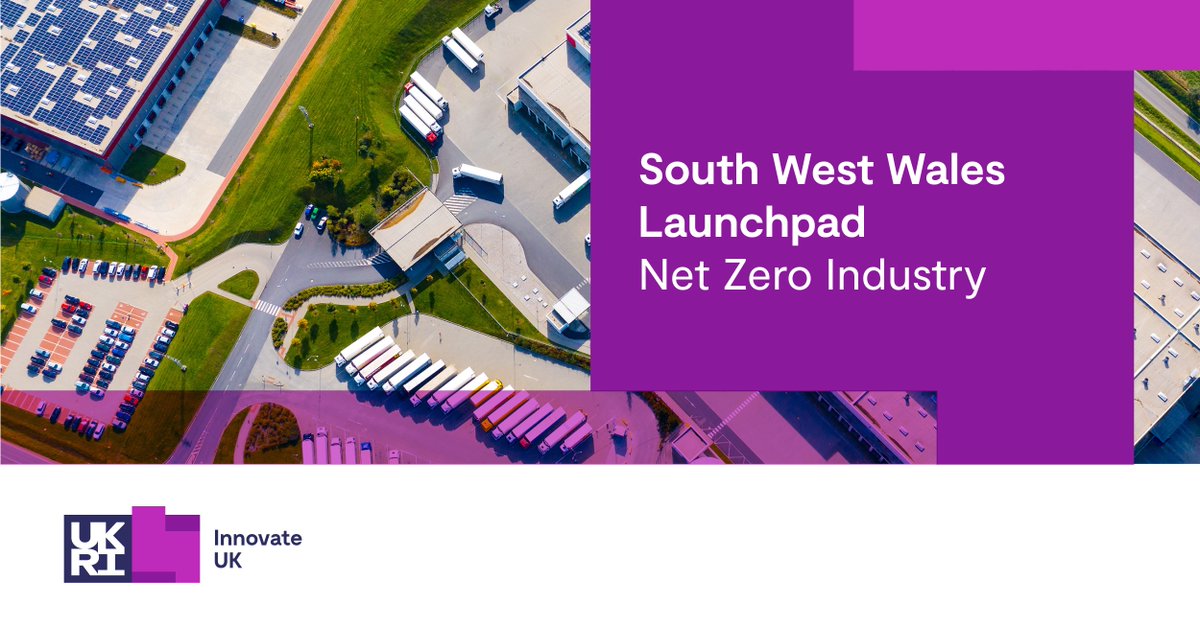 Businesses in the industrial decarbonisation sector in South West Wales can bid for @InnovateUK Launchpad funding to drive innovation and growth; grants from £25k to £1 million. 

The competition for funding closes on 13 December 2023.

Learn more at: 
iuk.ktn-uk.org/programme/laun…