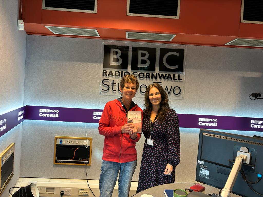 floweringpot's tweet photo. Many thanks to Emma Gill today for talking to me all about Lainy's Tail. For those that missed it, it was on @bbcradiocornwall from 12.20-12.40. I forgot to say it is also a love story! #lainystale #bbcradiocornwall #authorsofinstagram #booktok #lovedogs #rescuedogsofinstagram https://t.co/pTvYiucvFe