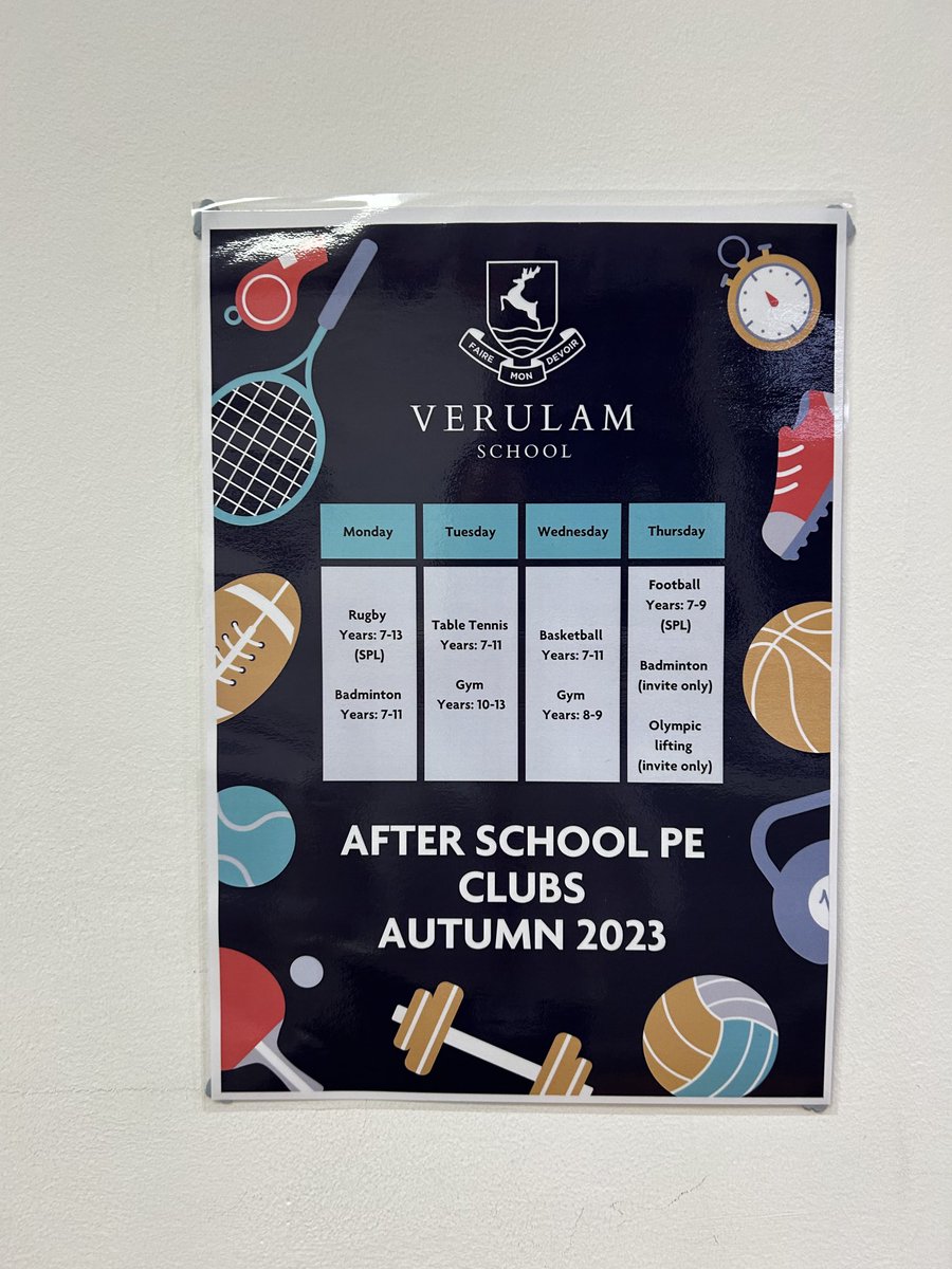 jrichardson_j's tweet photo. So many things going on ⁦@verulamschool⁩ #VerulamForLife https://t.co/8SCRUOLynG