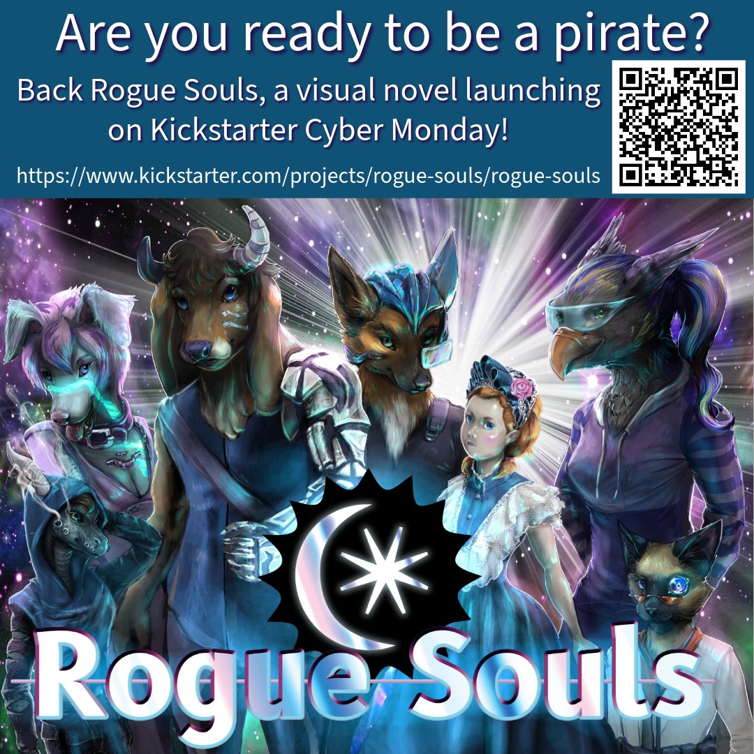 #RogueSouls #Crowdfunding #Kickstarter Please like & share the link for my game's crowdfunding campaign! 💜 #gamedev #indiegame